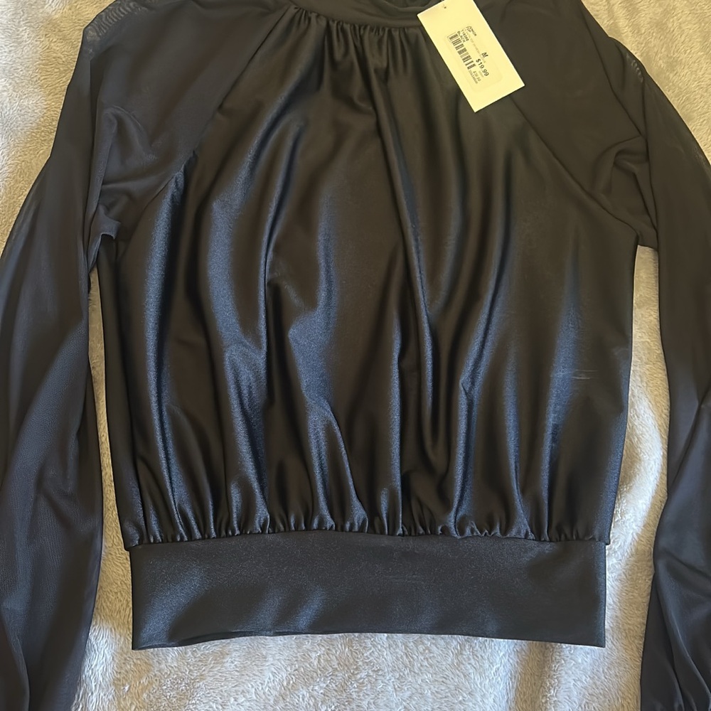 Elegant Black Women's Top